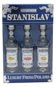 Wódka Stanislav Zestaw 3 smaki